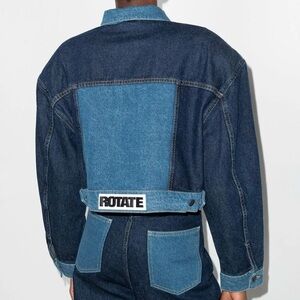 Remain Birger Christensen Sara Panelled Denim New Jacket. US 4 size.